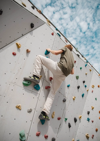 Klatring - Klik for at tilmelde dig