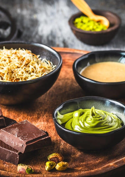 Dubai chokolade ingredienser
